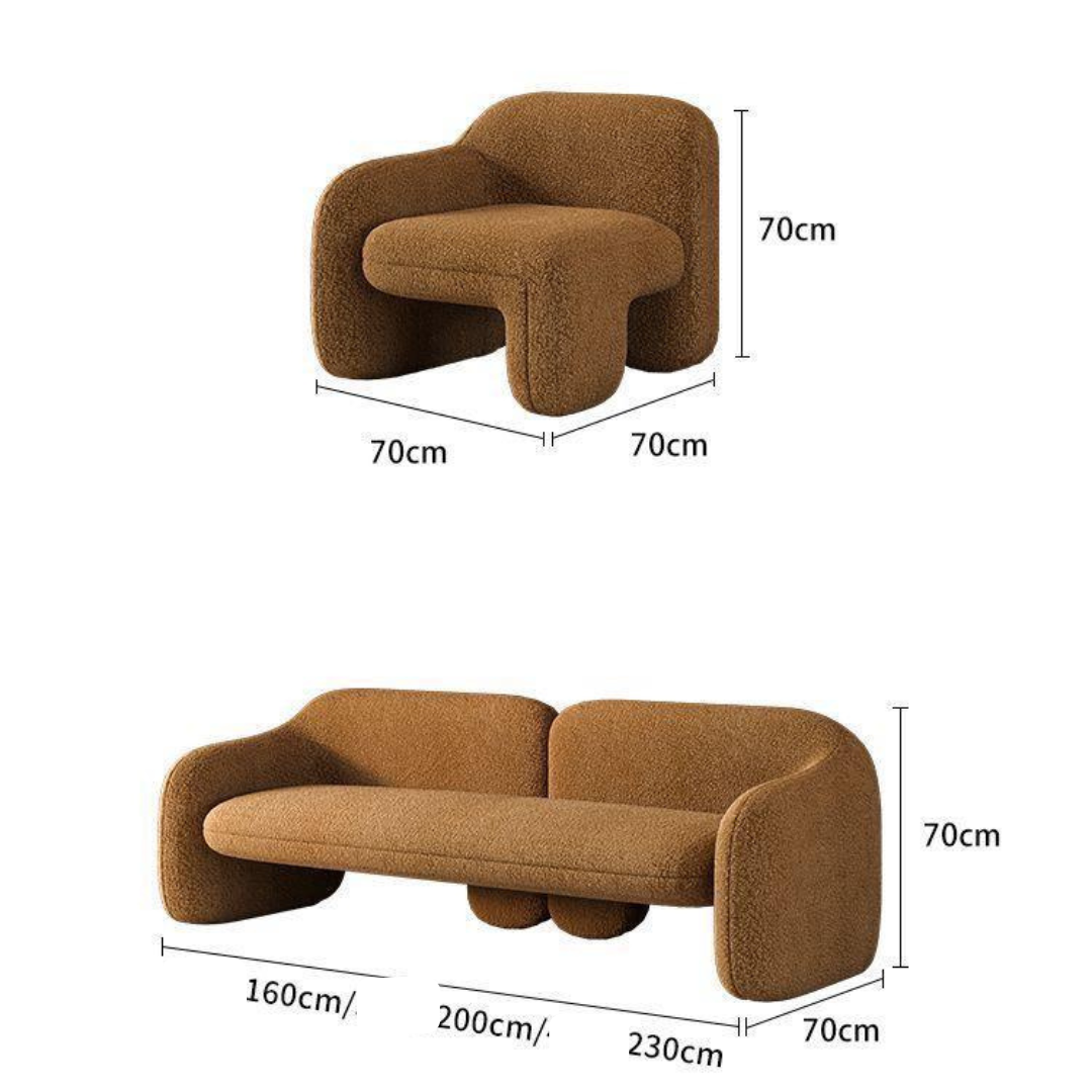 Duo Fauteuil Géométrique