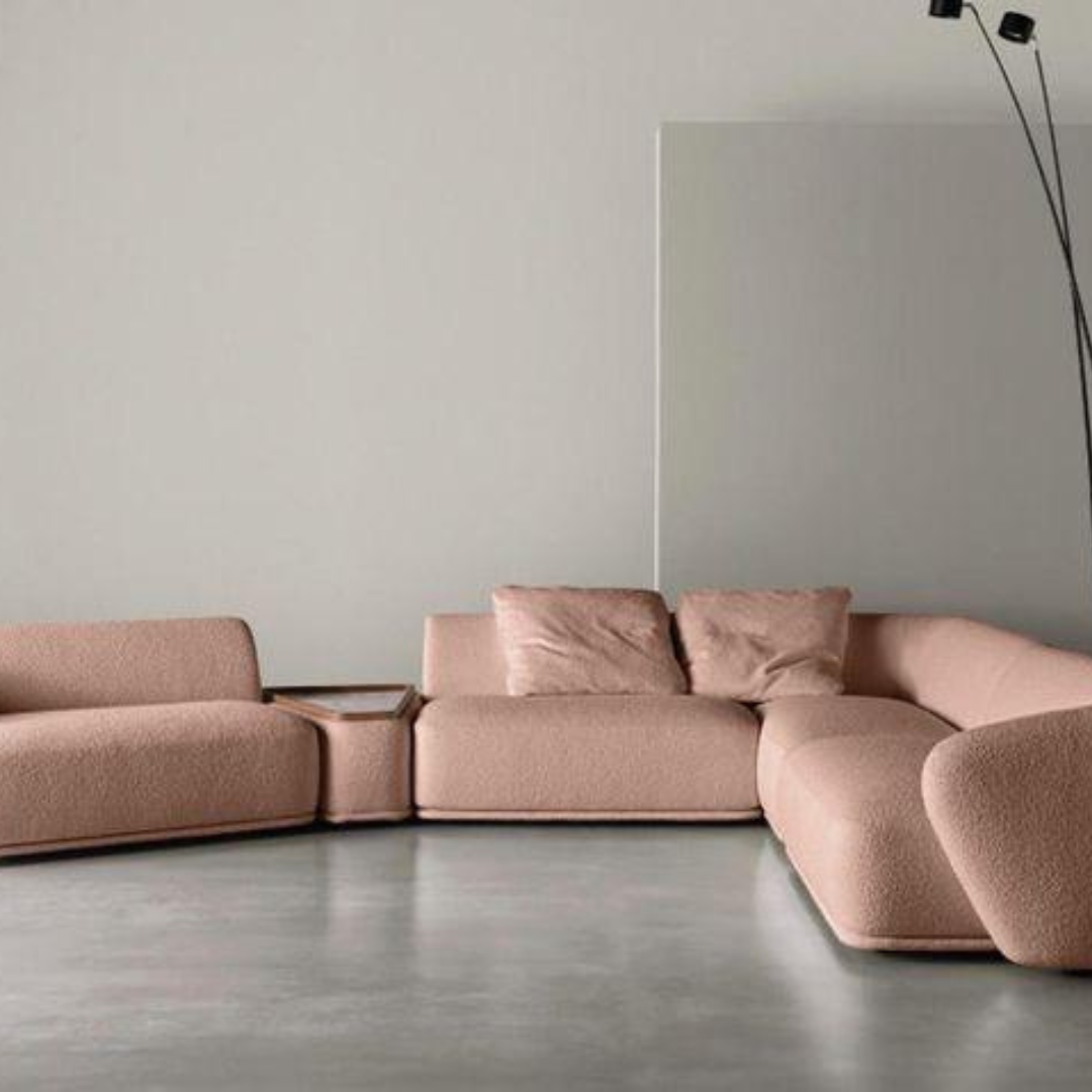 Canapé Boucles d'élégance