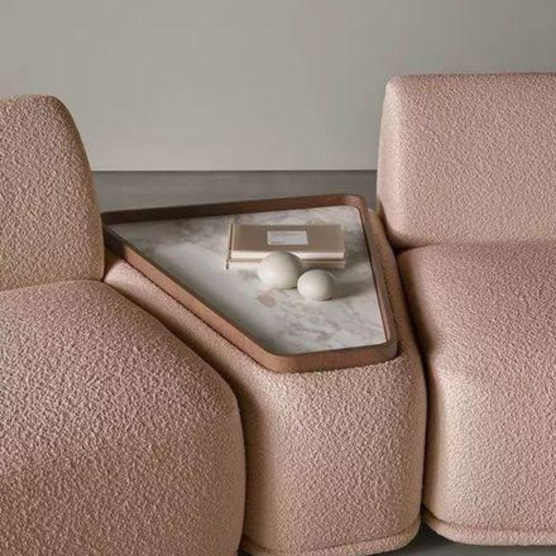 Canapé Boucles d'élégance