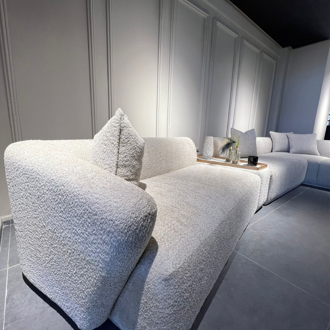 Canapé Boucles d'élégance