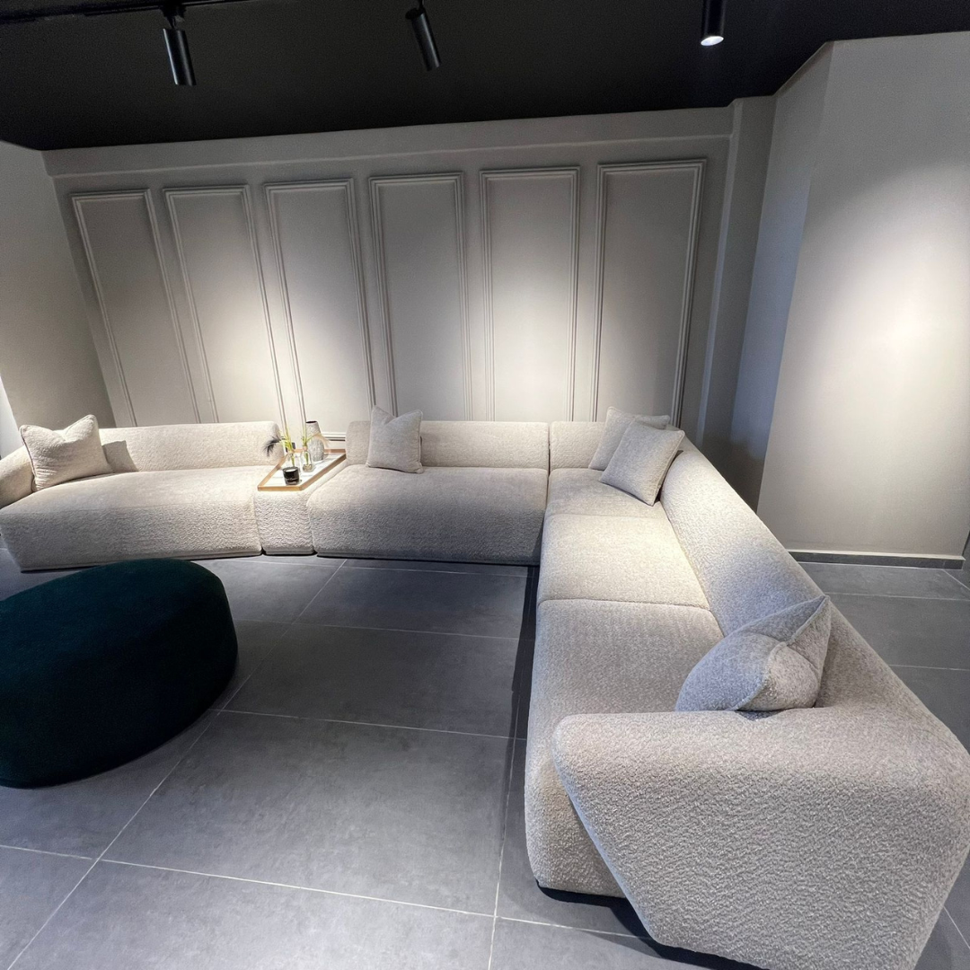 Canapé Boucles d'élégance