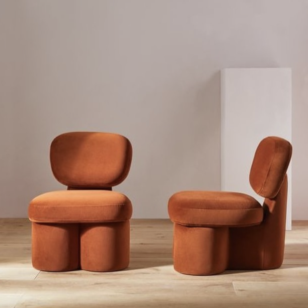 Duo de chaise cotelé