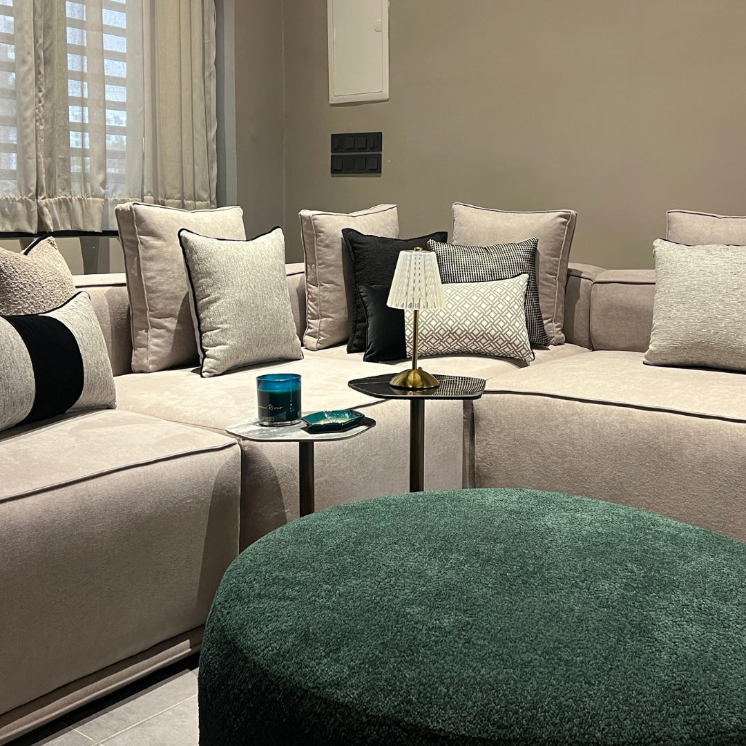 Salon Monobloc Gris Taupe