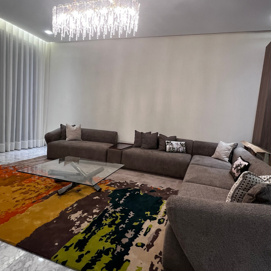 Canapé Boucles d'élégance