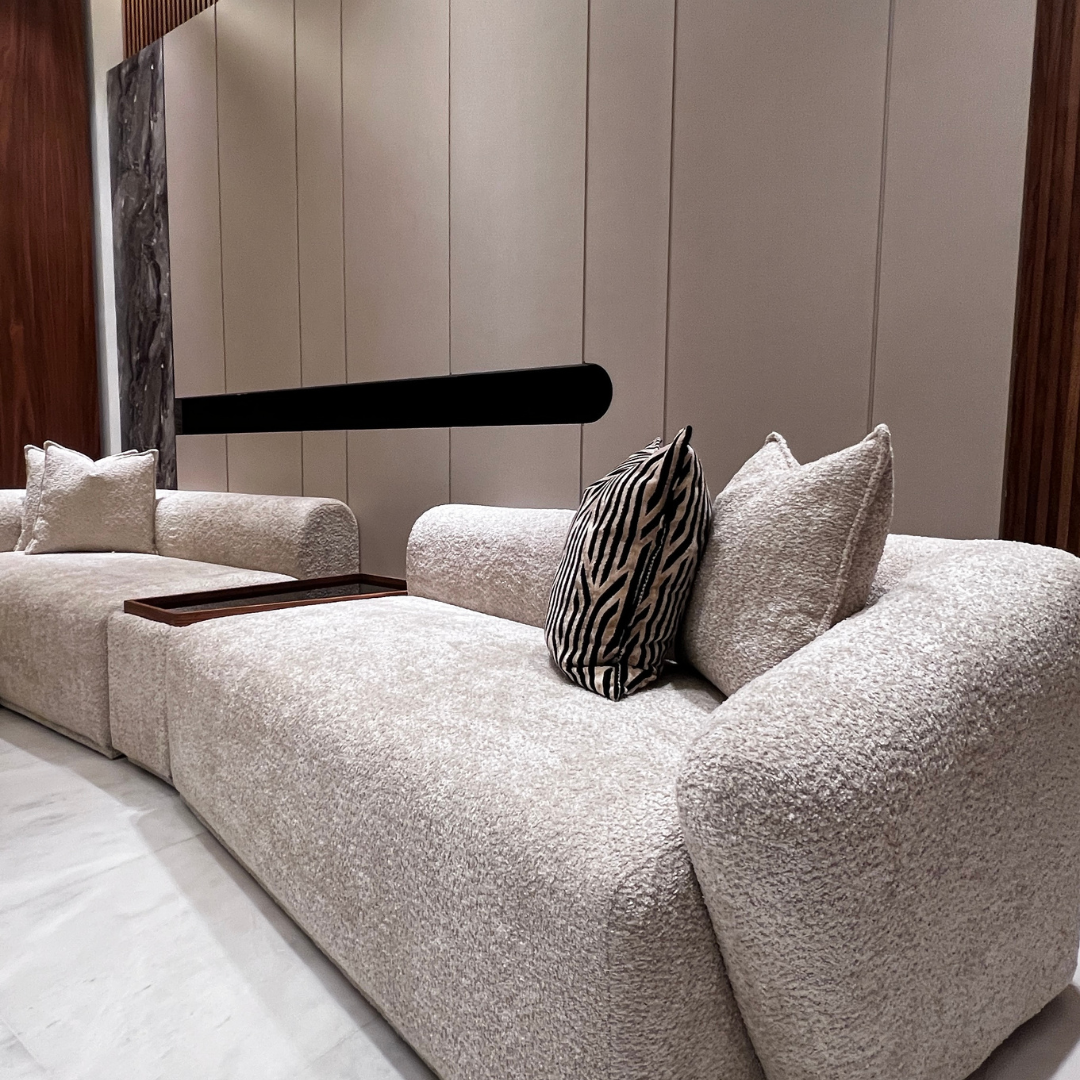 Canapé Boucles d'élégance