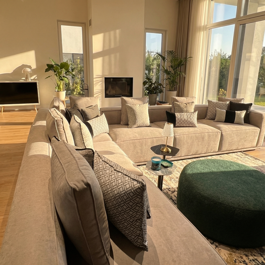 Salon Monobloc Gris Taupe